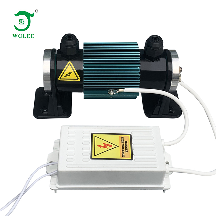 Double air-cooled 3g/h ozone generator