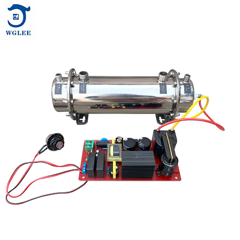 Stainless steel water-cooled 20g/h ozone generator